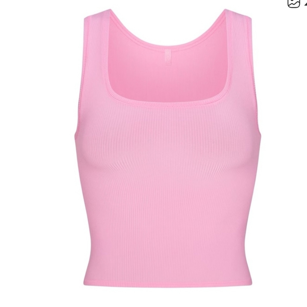 SKIMS - SOFT LOUNGE TANK TOP (BUBBLEGUM PINK)